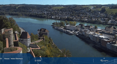 Webcam: Blick auf Passau