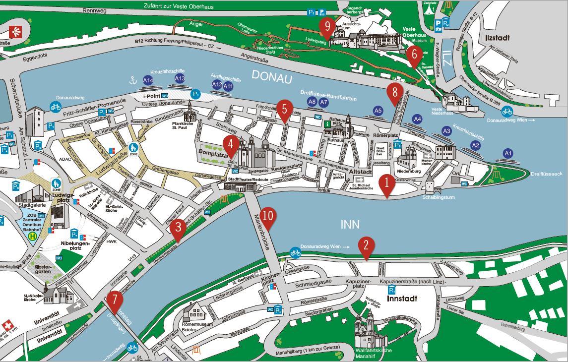 Übersichtsplan Fotospots